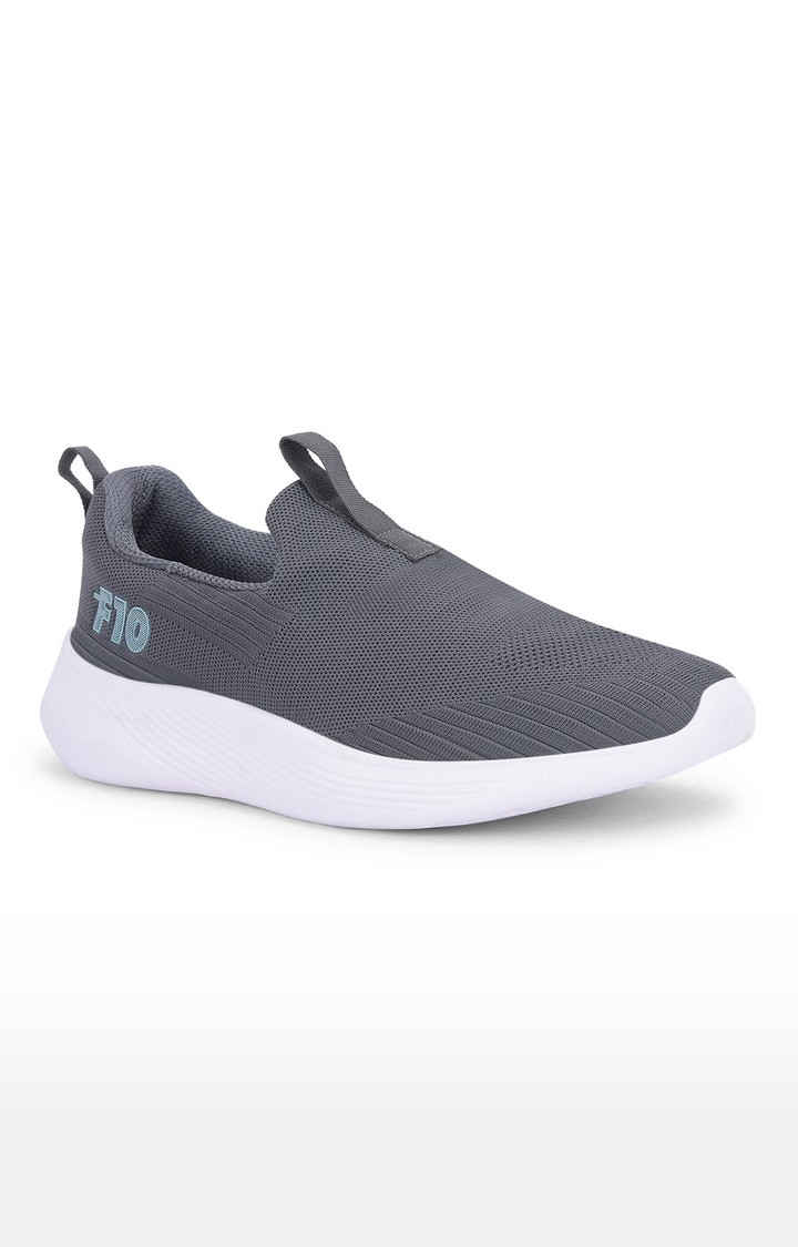 Force 10 by Liberty GAMEON-4 D.Grey Running Shoes for Men