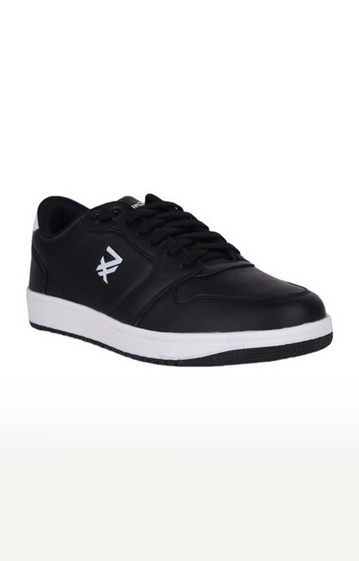 Liberty | Men's Black Lace up Round Toe Sneakers