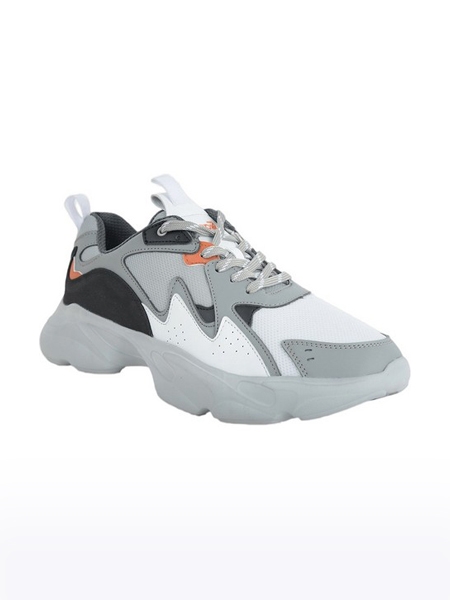 LEAP7X by Liberty JOSE-1E White Sports Shoes for Men