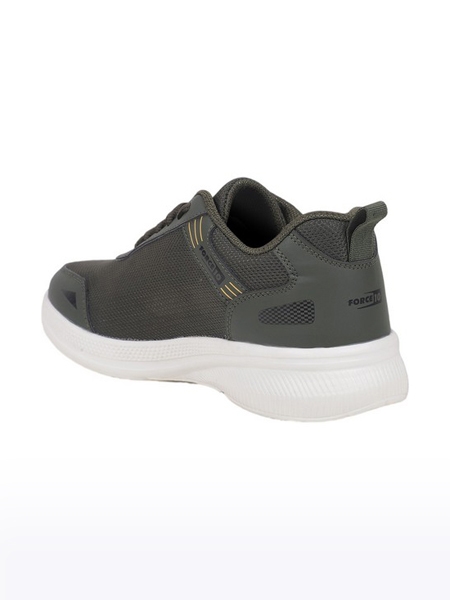 Force 10 By Liberty PTRON-1EB Olive Green Sports Shoes for Men