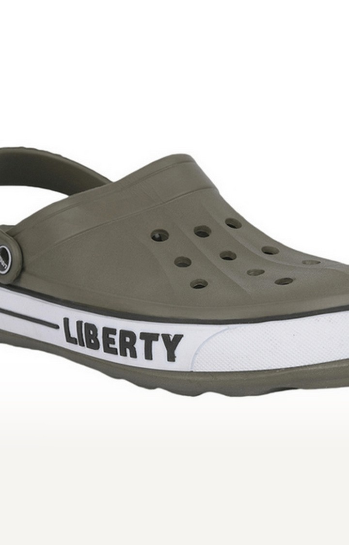 Unisex Green Slip On Closed Toe Clogs