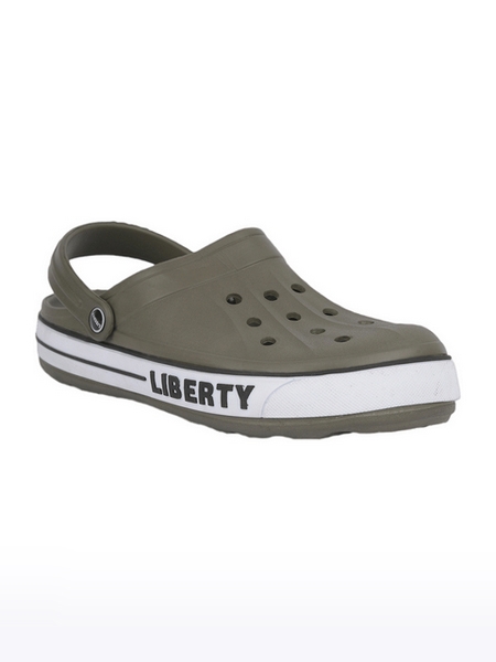 Liberty | A-Ha By Liberty LITEWALK Olive Green Clogs for Men