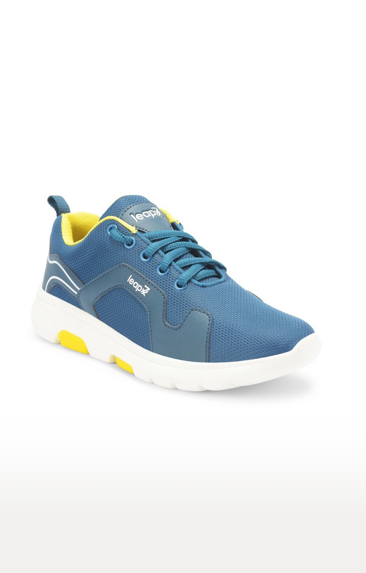 Liberty | Unisex Blue Lace up Round Toe Running Shoes