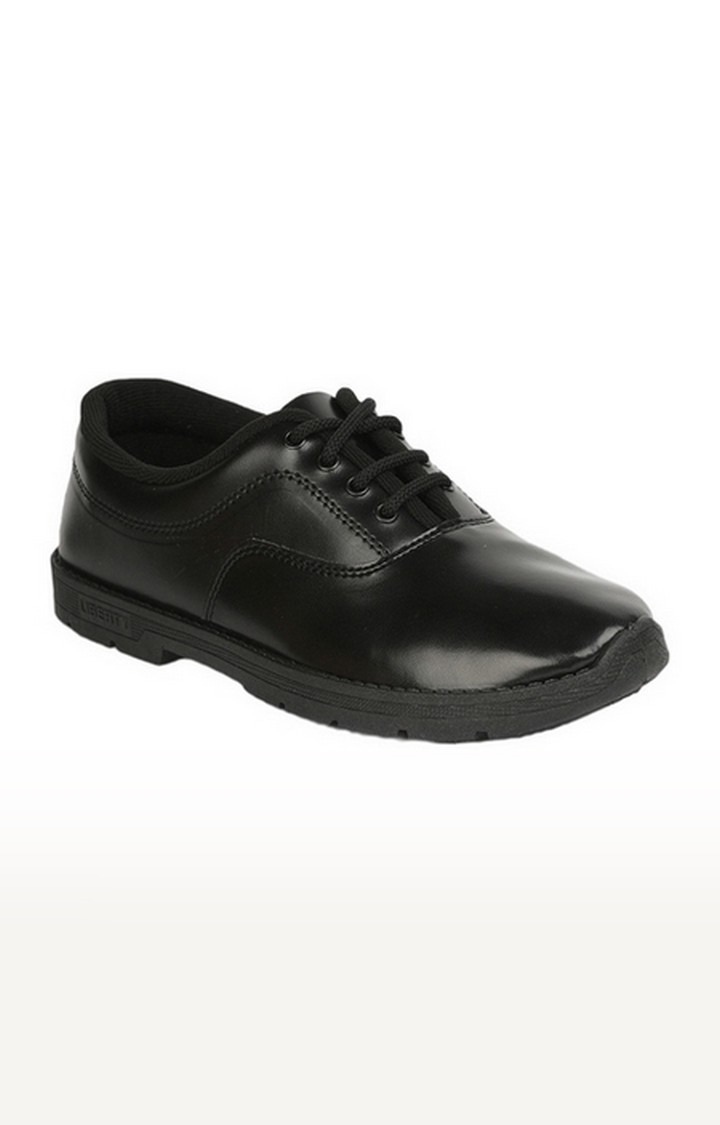 Liberty | Unisex Prefect Black School Shoes
