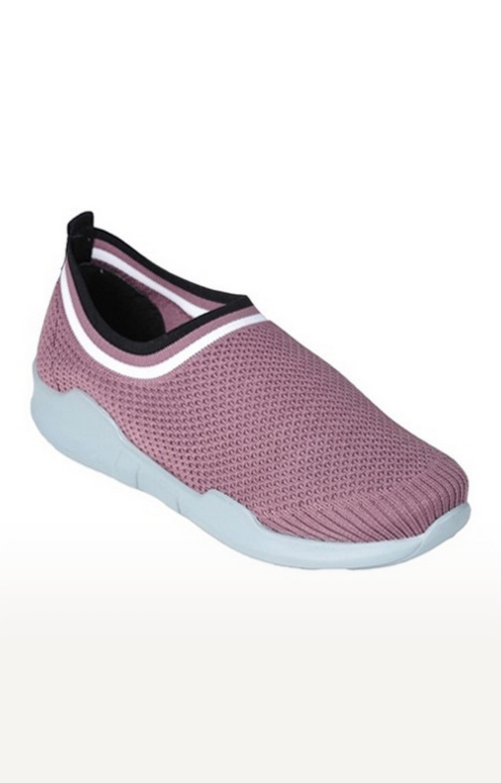 Women's Force 10 Pink Casual Slip-ons