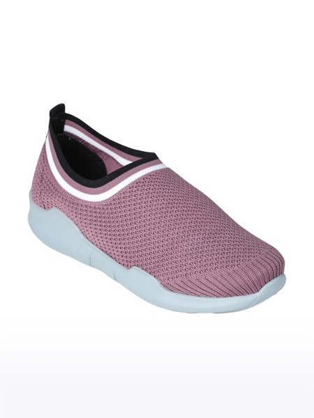 Women's Force 10 Canvas Purple Casual Slip-ons