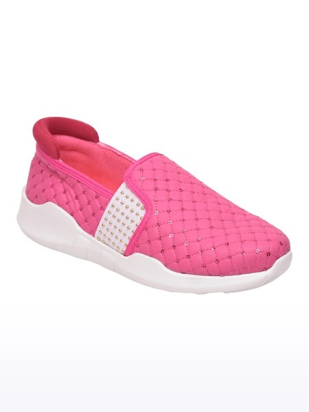 Women's Force 10 Pink Casual Slip-ons