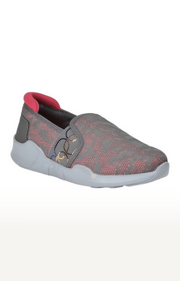 Liberty | Force 10 by Liberty Women Grey Running Shoes