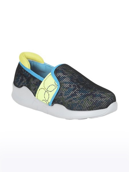 Women's Force 10 Canvas Blue Casual Slip-ons