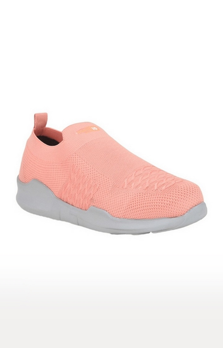 Women's Force 10 Peach Casual Slip-ons