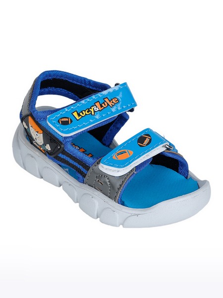 Unisex Lucy and Luke Blue Sandals