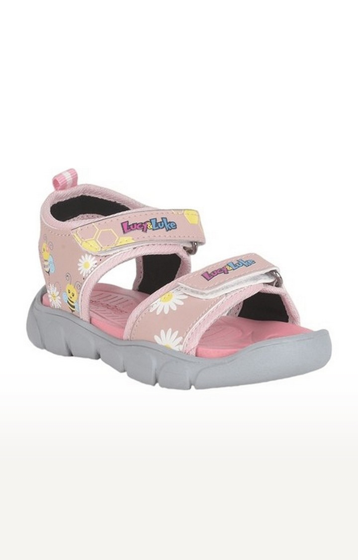 Unisex Lucy and Luke Pink Sandals