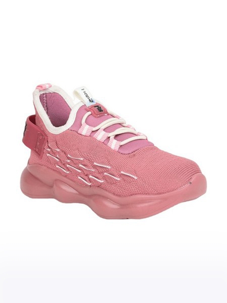 Unisex LEAP7X Fabric Pink Running Shoes