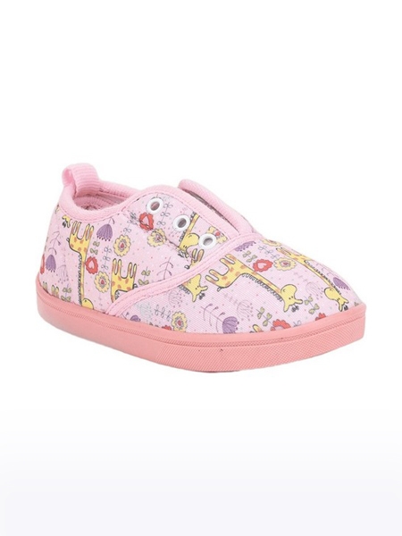 Unisex Lucy & Luke Canvas Pink Casual Slip-ons