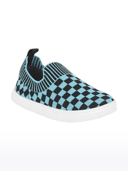 Unisex Lucy & Luke Fabric Black Casual Slip-ons