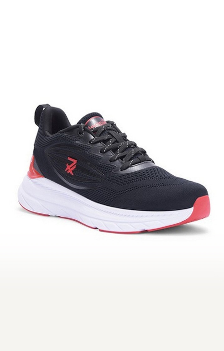 Liberty | Men's Black Lace-Up  Running Shoes