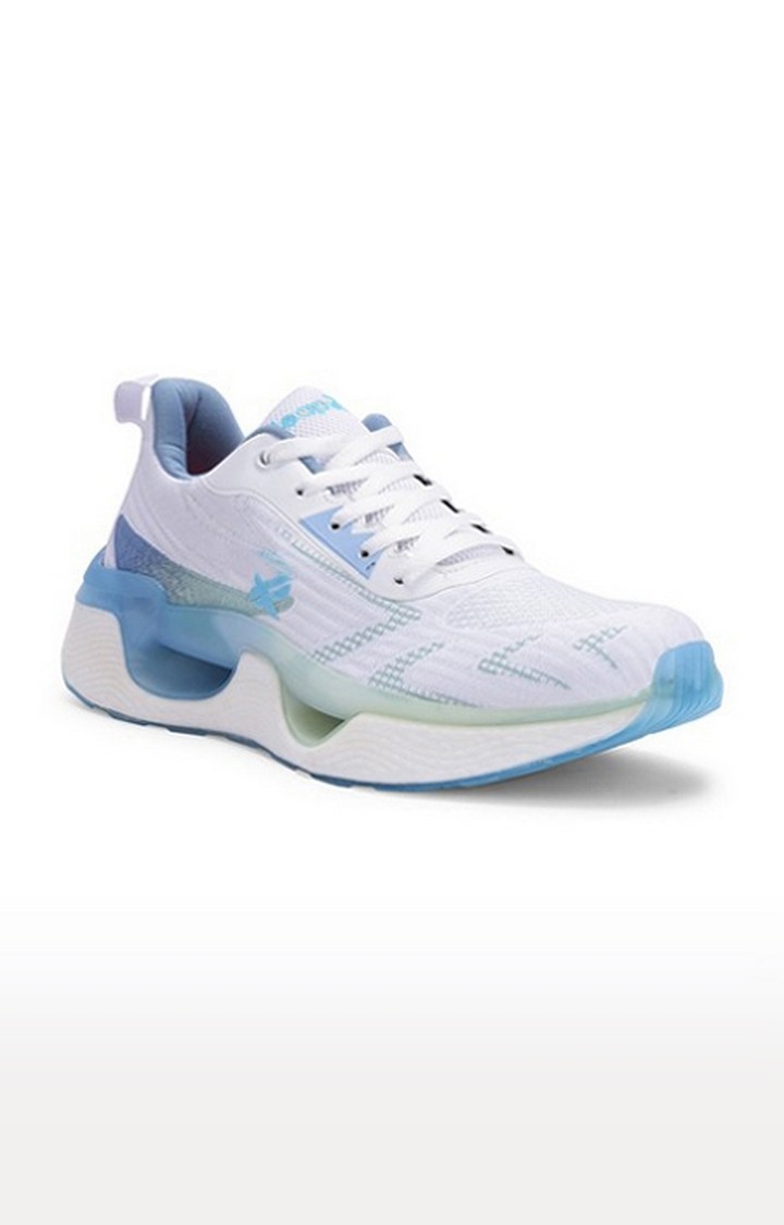 Liberty | Men's White Lace-Up  Running Shoes