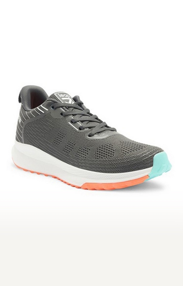 Liberty | Men's Grey Lace-Up  Running Shoes