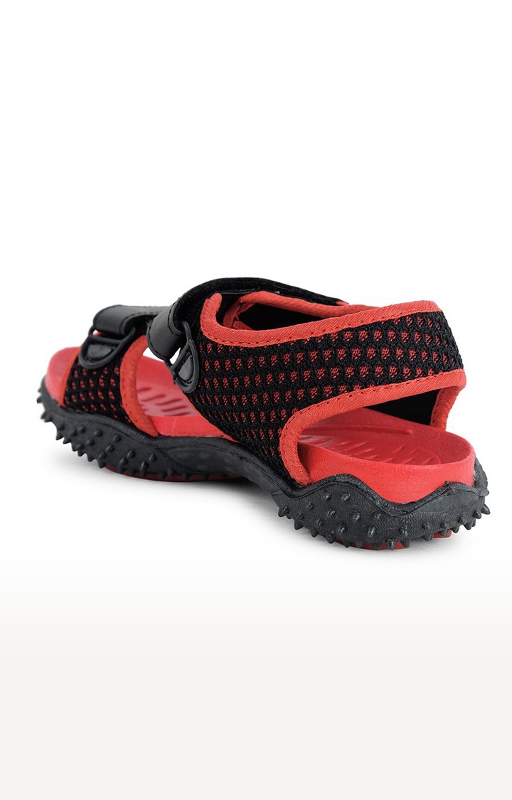 Unisex Black Slip on Round Toe Sandals