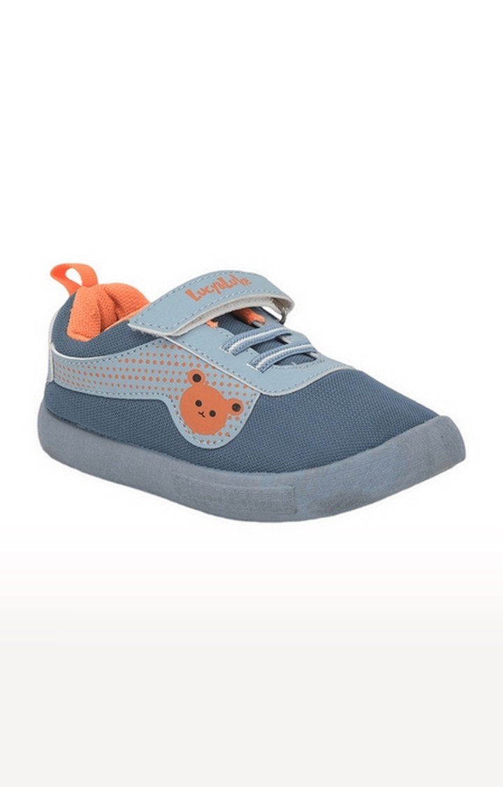 Lucy & Luke by Liberty Unisex Blue Casual Slip-ons