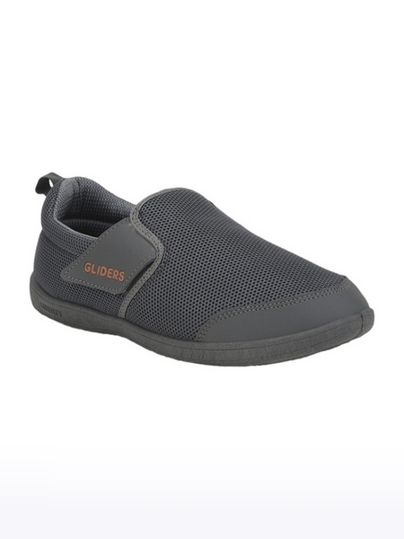 Gliders by Liberty Men's Grey Casual Slip-ons