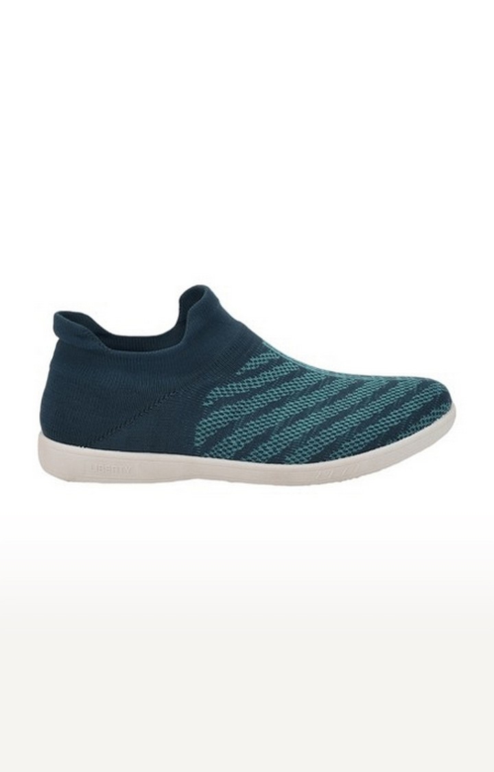 Liberty | Women's Gliders Blue Casual Slip-ons