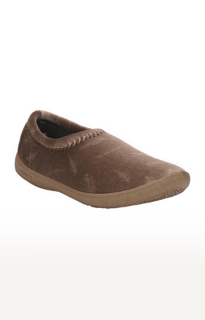 Liberty | Women's Gliders Brown Casual Slip-ons