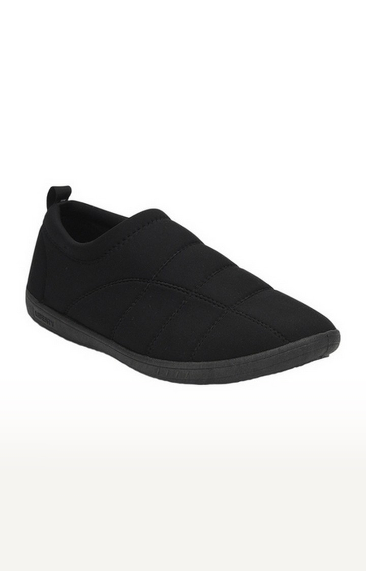 Gliders By Liberty Men's Black Casual Shoes
