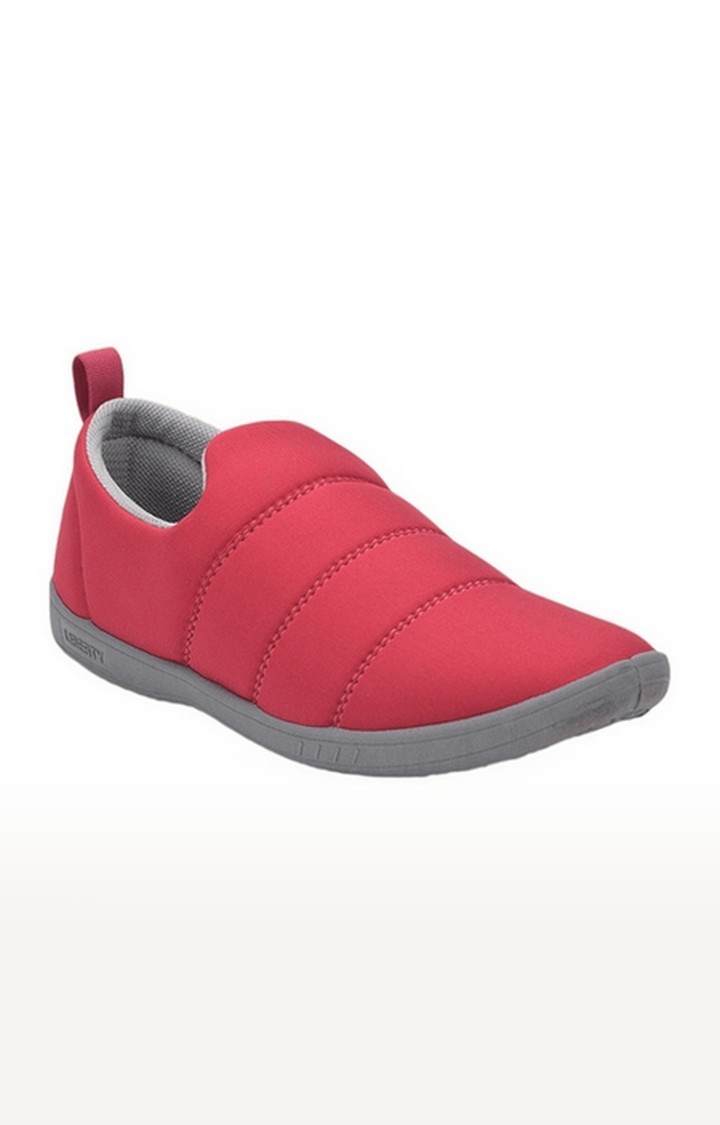 Liberty | Women's Gliders Pink Casual Slip-ons