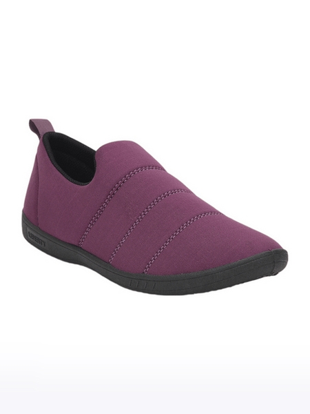 Gliders by Liberty Women Purple Casual Slip-ons