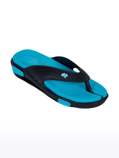 Unisex A-HA Rubber Blue Slippers