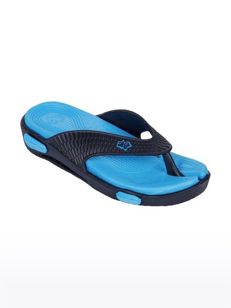 Unisex A-HA Rubber Blue Slippers