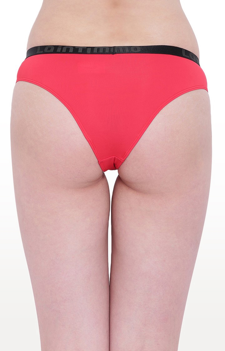 La Intimo | Red Aqua Pop Bikini Panty 2