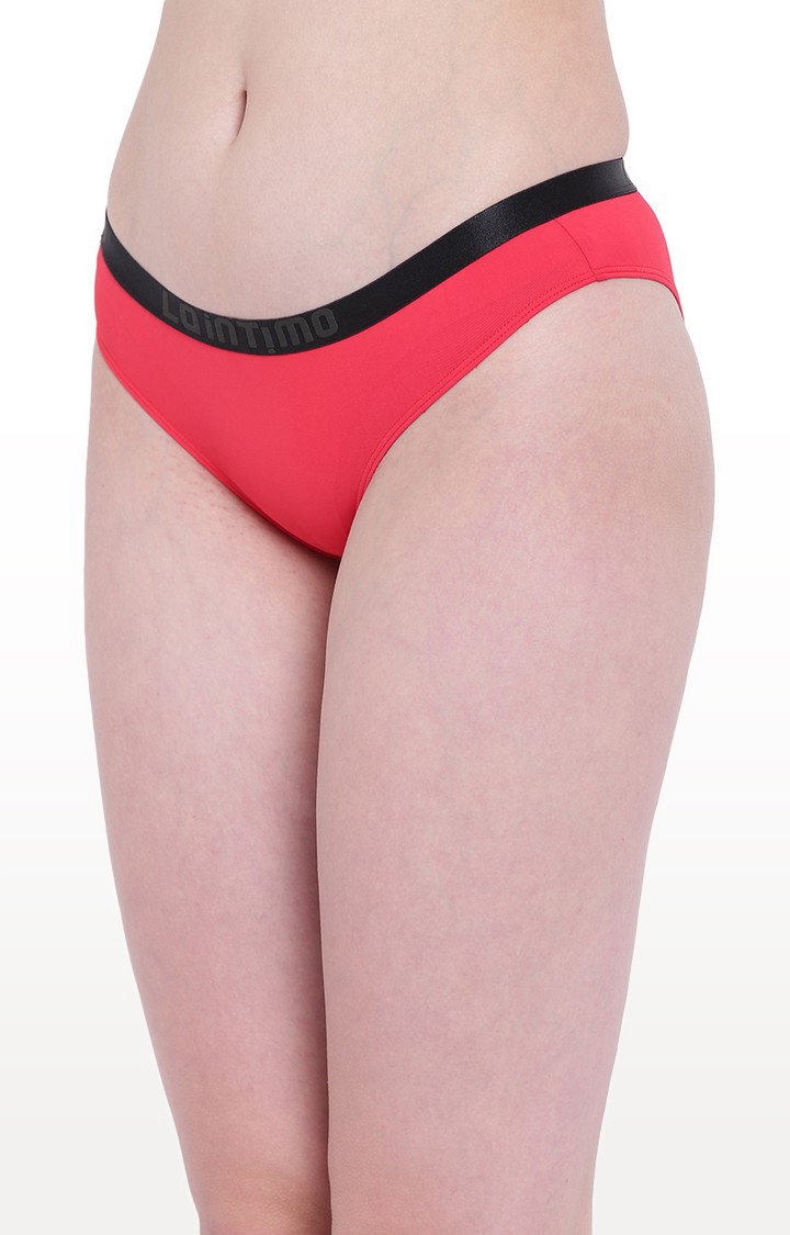 La Intimo | Red Aqua Pop Bikini Panty 0