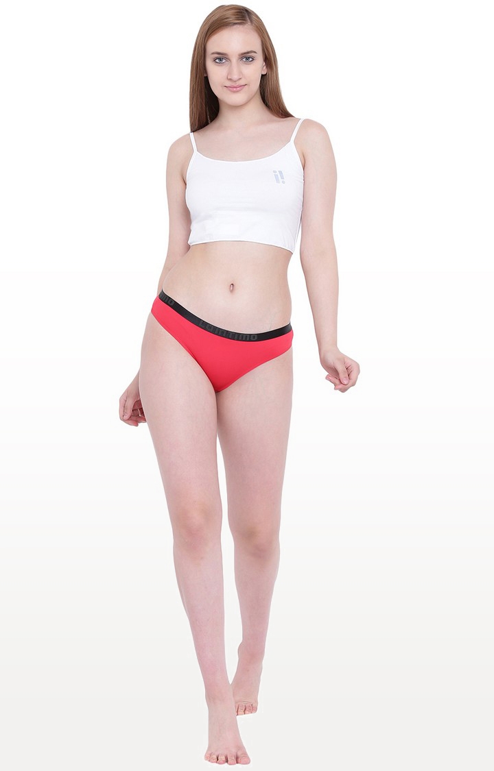 La Intimo | Red Aqua Pop Bikini Panty 1