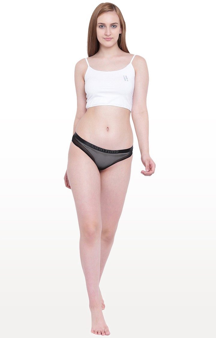 La Intimo | Black Aqua Show Bikini Panty 1