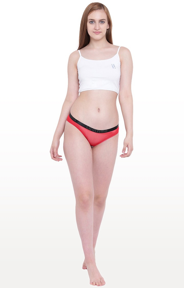 La Intimo | Red Aqua Show Bikini Panty 1