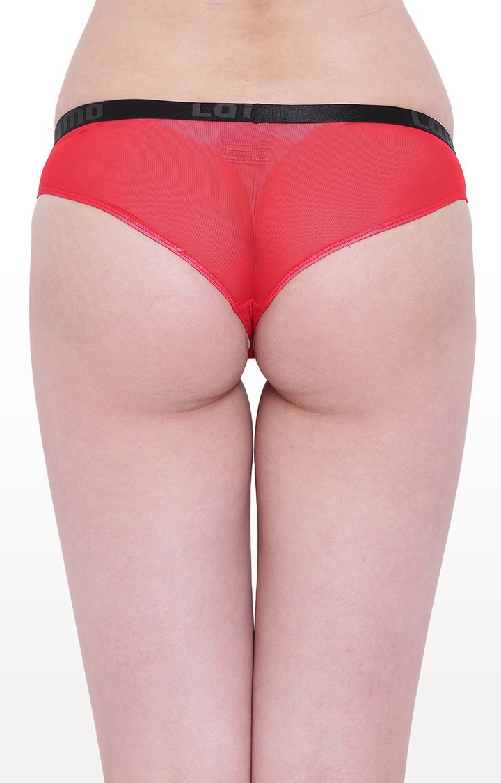 La Intimo | Red Aqua Show Bikini Panty 2