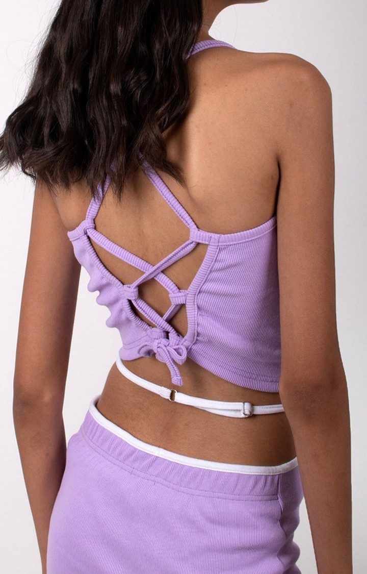 Women's Lilac skirt set