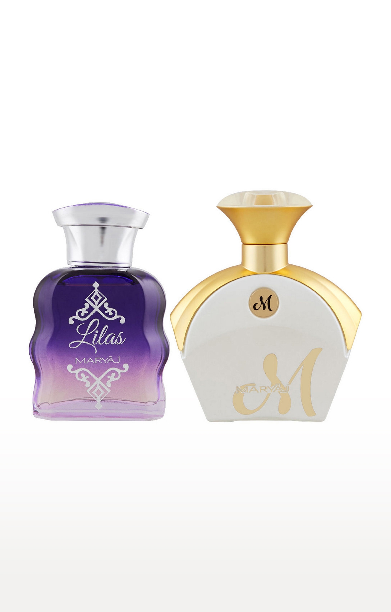 Maryaj | Maryaj Lilas Eau De Parfum Perfume 100ml for Women and Maryaj M White for Her Eau De Parfum Fruity Perfume 90ml for Women 0