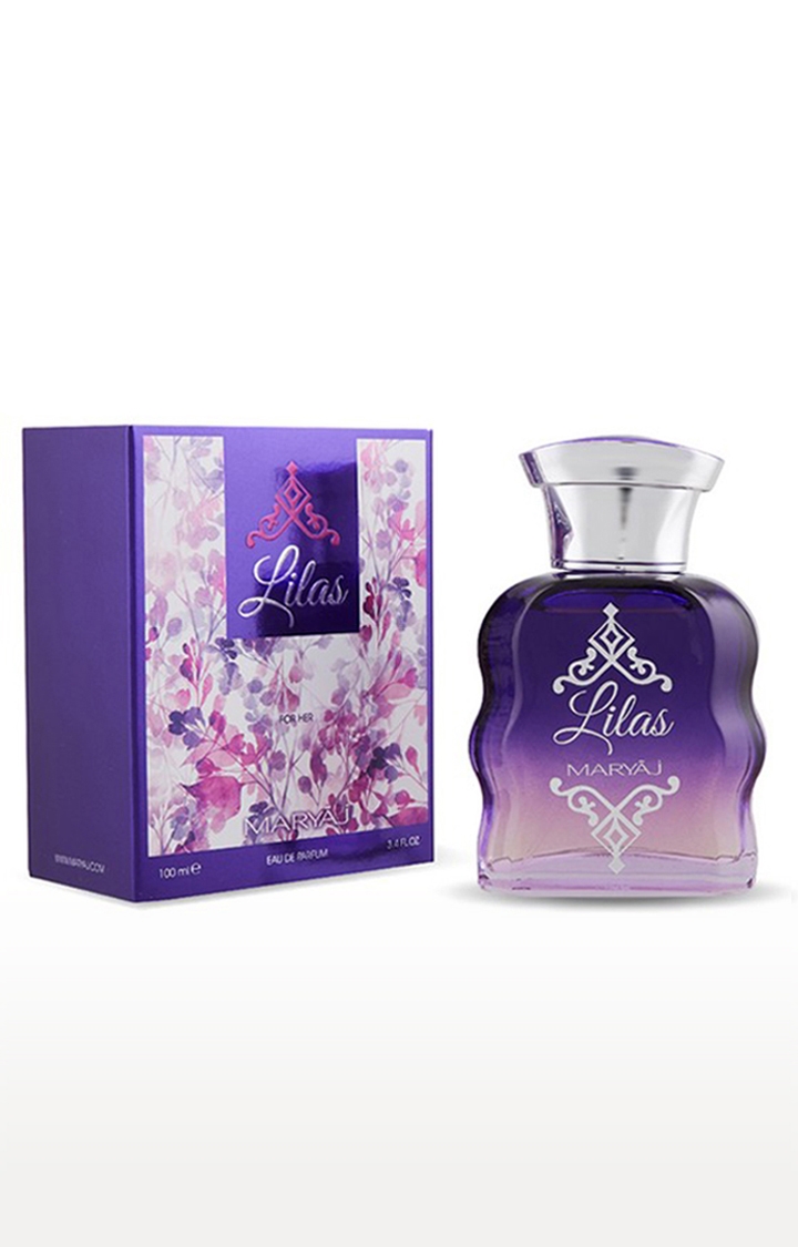 Ajmal | Maryaj Lilas Eau De Parfum Perfume 100ml for Women and Ajmal Wisal Deodorant Musky Fragrance 200ml for Women 2