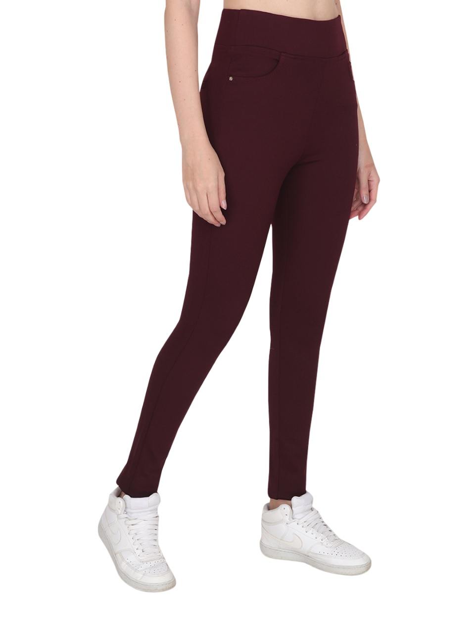 Albion By CnM Wine Women's Jegging