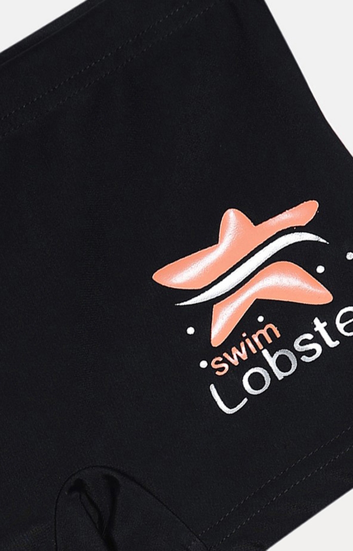 LOBSTER | Lobster Boys Black Swimwear Shorts 2