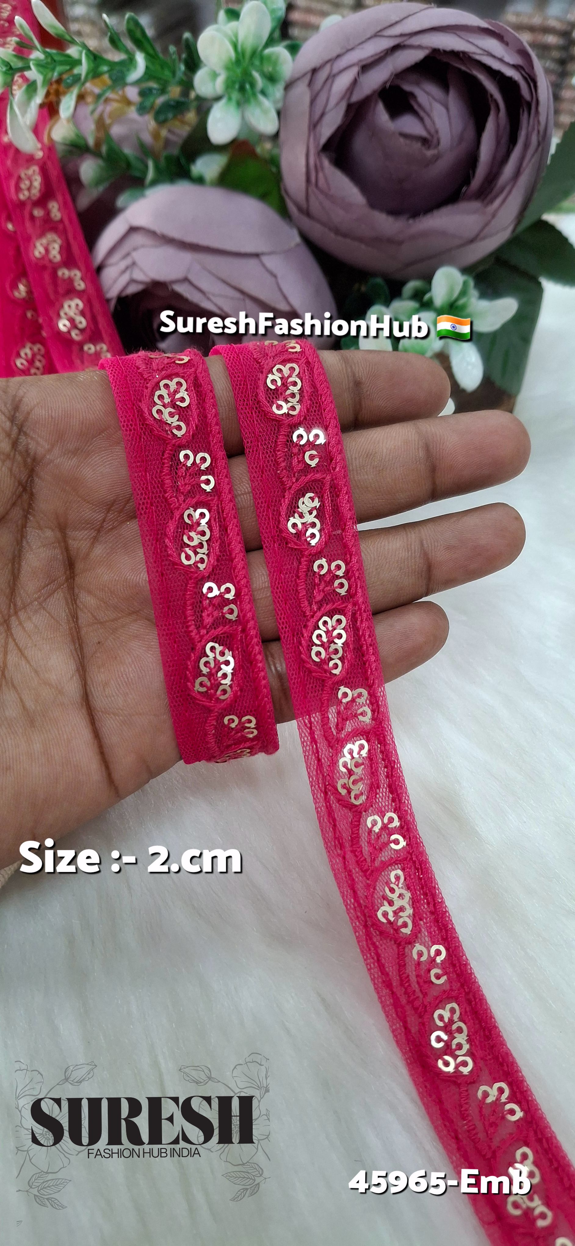 Tone-on-Tone Embroidery Lace