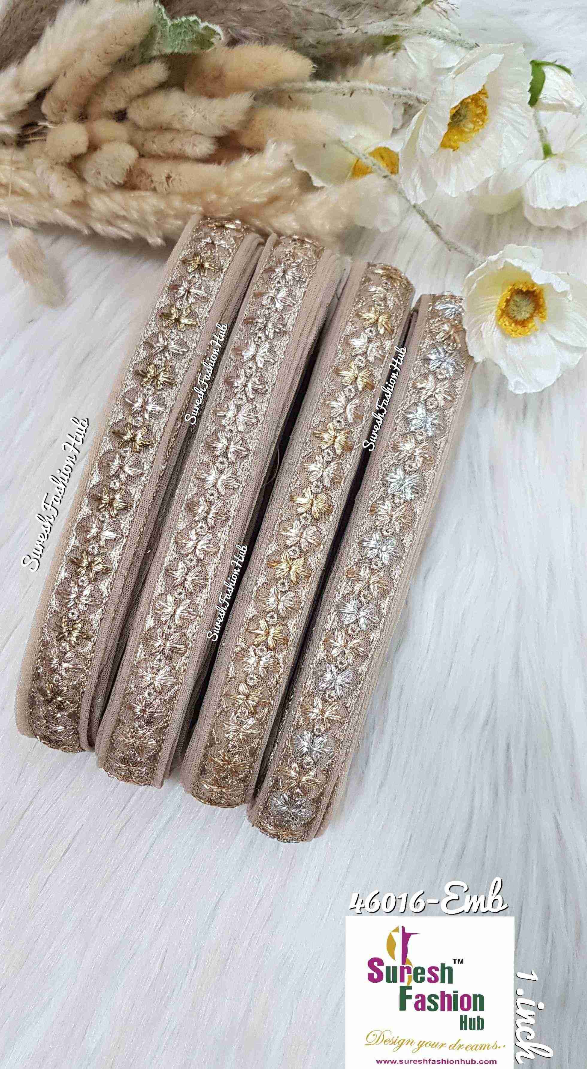 Celestial Thread Embroidery Lace