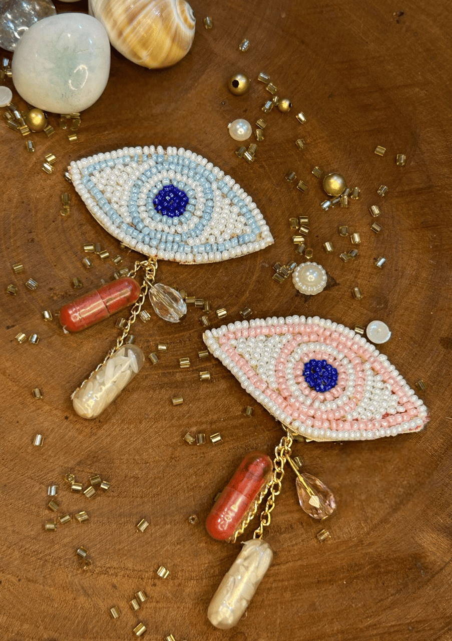Coloured Evil Eye Roli Chawal For Rakhi