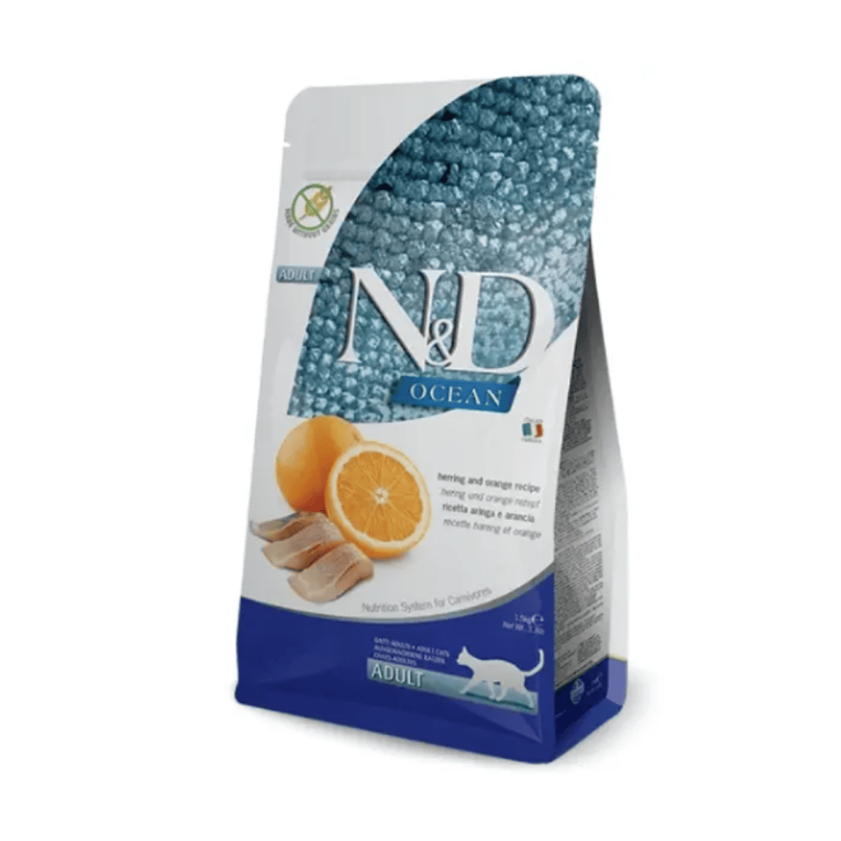Farmina N&D Ocean Herring & Orange Dry Cat Food
