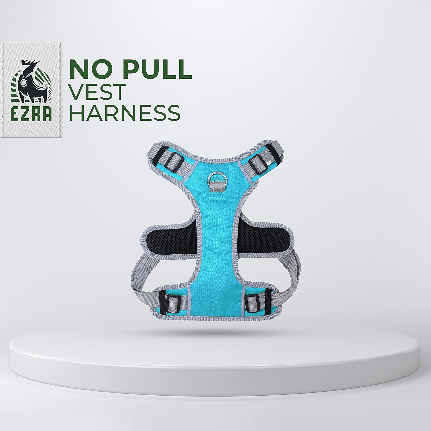 Ezra 2X Sport Harness No Pull Size for Dogs, Blue