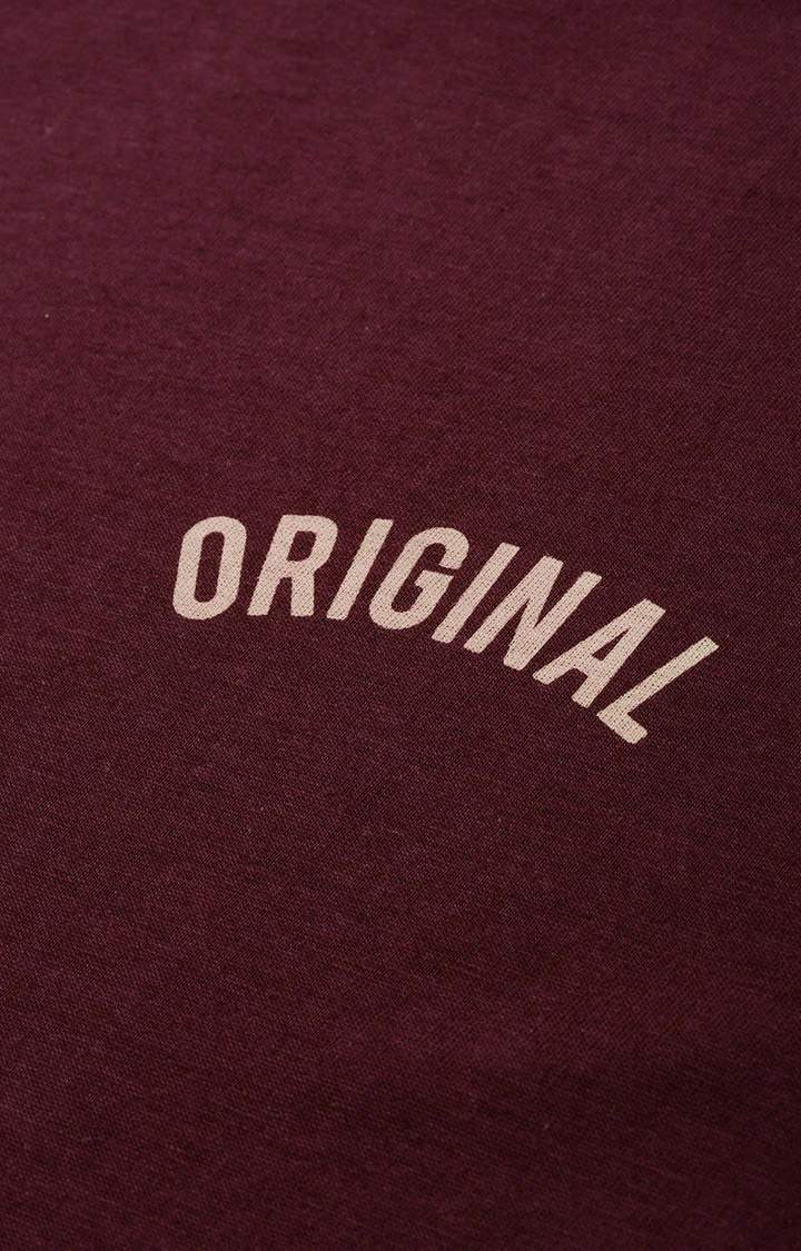 Dillinger | Women's Red Solid Oversized T-Shirts 4