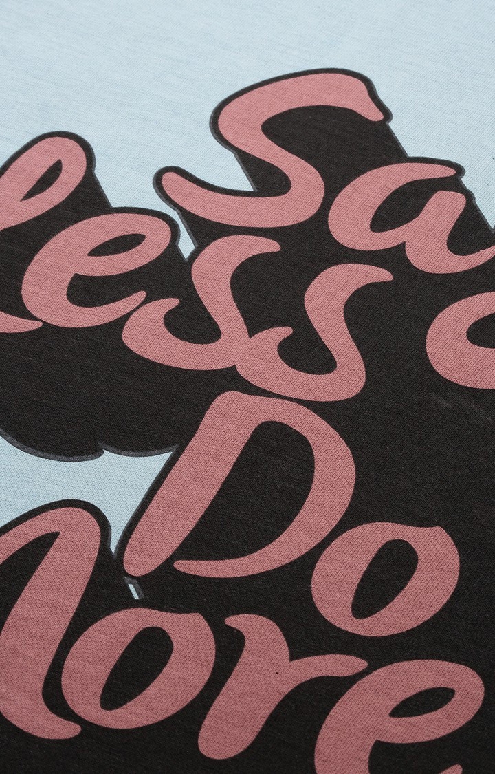 Dillinger | Women's Pink Typographic Regular T-Shirts 4